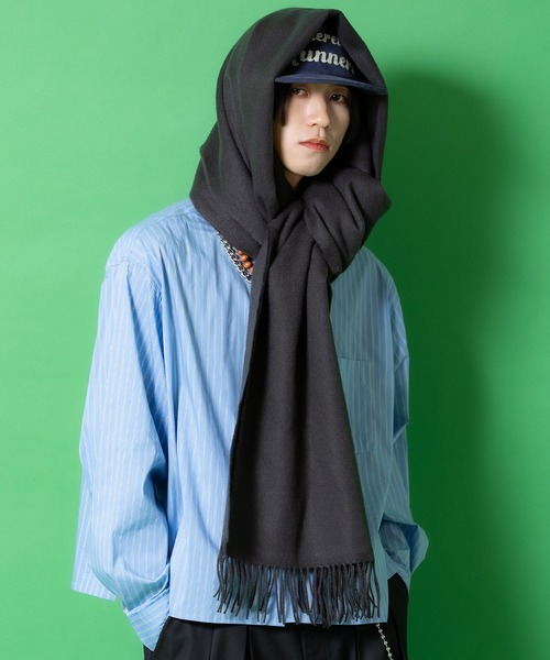 マフラー ストール an meets zakka バリエーション大判ファー混