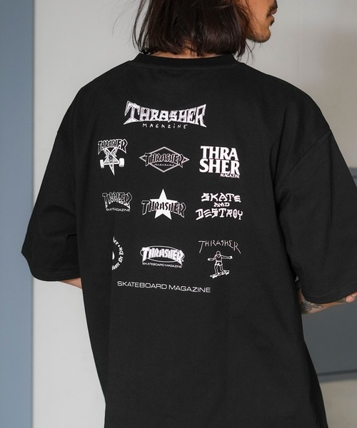 THRASHER（スラッシャー） tシャツ MULTI LOGOS S/S T-SHIRTS