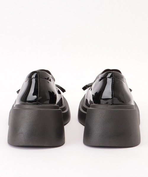 Lace Ladies（レースレディース） パンプス クロス ストラップ 厚底