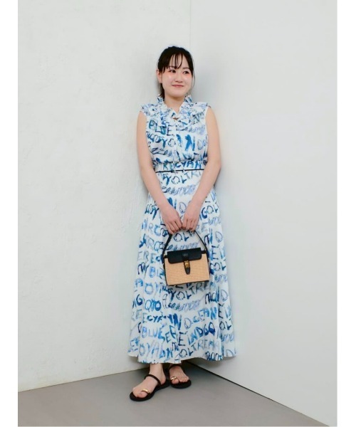 allureville（アルアバイル） ブラウス シャツ PONTOGLIOフリルカラー