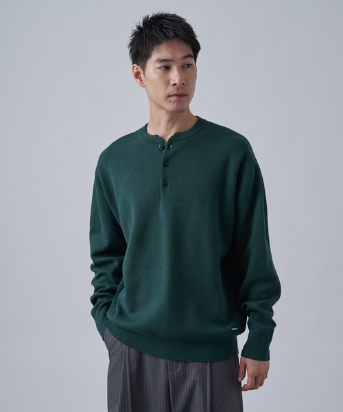 B.C STOCK（ベーセーストック） セーター ニット 「ANTS ＆ ELEPHANTS