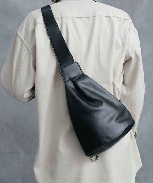 KOYA. ウエストポーチ クロスボディバッグ メンズ レディース