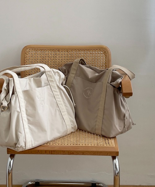 新品未使用品⭐️INTER FACTORY choco マザーズバッグ ベージュ INTER