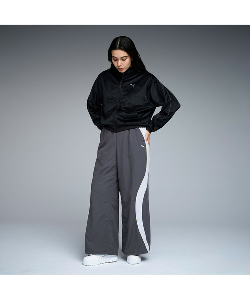 PUMA（プーマ） ジャージ ウィメンズ CORE HERITAGE ベロア ジャケット