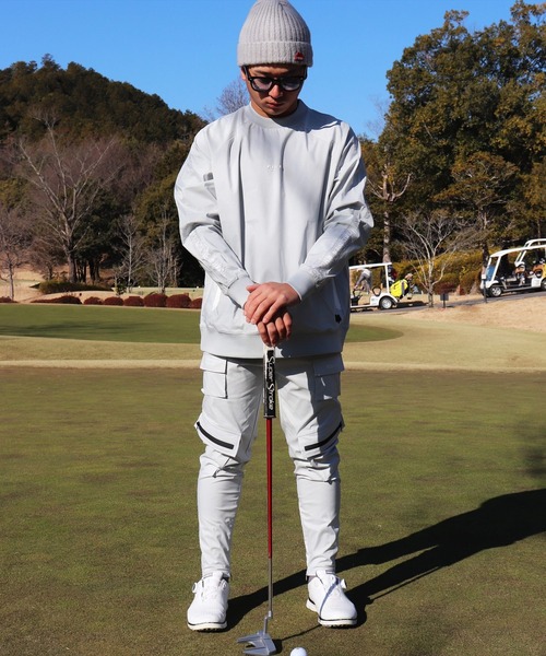 カーゴパンツ (RM)「LUXE/R GOLF」8ポケット ストレッチ クロス メンズ