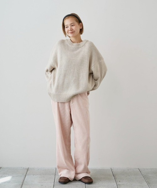 TODAYFUL ニット セーター Roundhem Linen Knit レディース : ZOZOTOWN