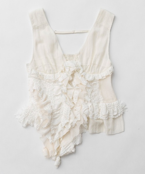 PRANK PROJECT（プランクプロジェクト） ミックスフリルトップ / Mixed