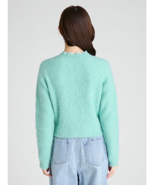 CELFORD（セルフォード） カーディガン レーストリミングニット