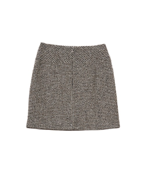 Her lip to スカート Hemingway Check Tweed Skirt : ZOZOTOWN Yahoo