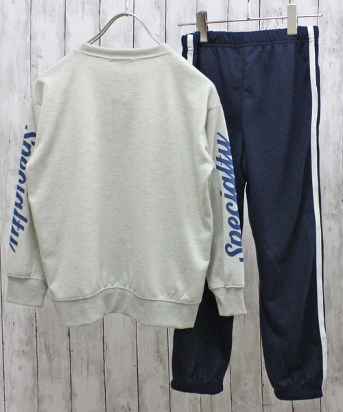 ZIーON（ジーオン） パジャマ 2本ラインセットアップ キッズ 子供