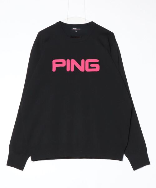 PING（ピン） セーター ニット 10カラークルーネックニット メンズ