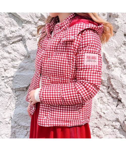 PINK HOUSE（ピンクハウス） ダウンコート ダウンジャケット PINK