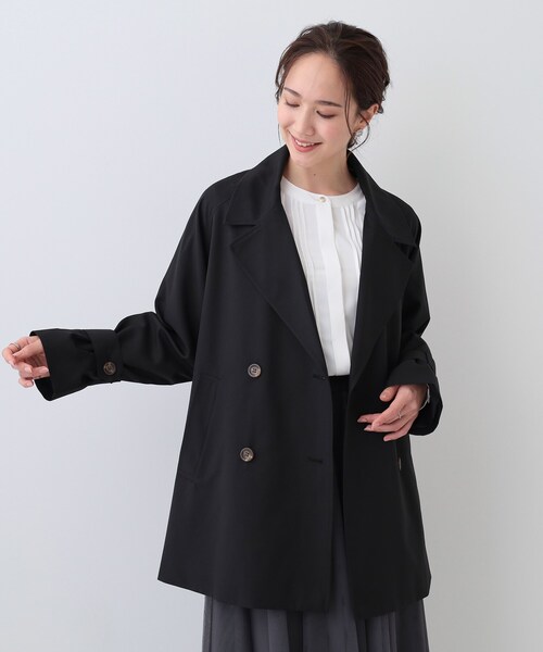 DRESKIP（ドレスキップ） トレンチコート コート 「S-LL/防花粉/撥水