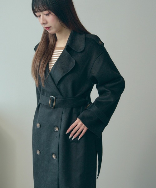 BLANK（ブランク） トレンチコート コート Long Trench Coat / ロング