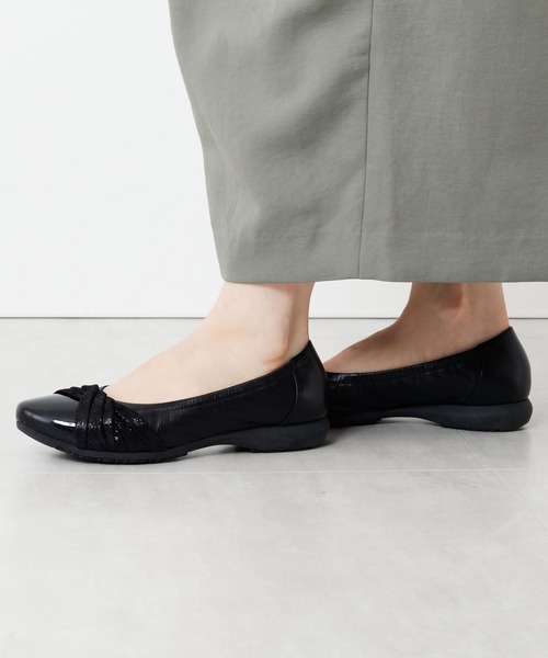 卑弥呼（HIMIKO） パンプス 「Made in Japan」「撥水」クロスリボン