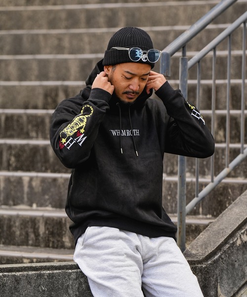 adamsJUGGLER（アダムスジャグラー） パーカー W/R N/タイガー