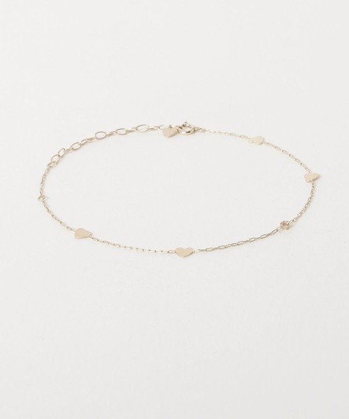 ESTELLE（エステール） ブレスレット K10 イエローゴールド ハート