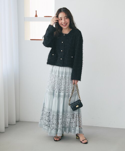 La boutique Bonbon（ラブティックボンボン） スカート コットンレース