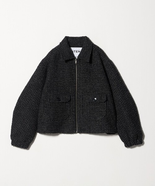 CITEN（シテン） ブルゾン アウター 「CITEN」ツイードブルゾン