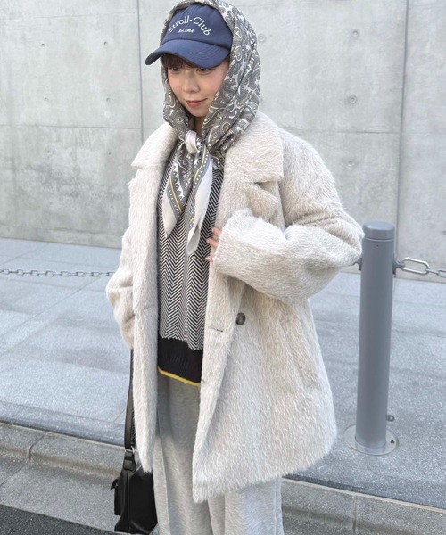 AS KNOW AS（アズノゥアズ） ジャケット テーラードジャケットダブルに