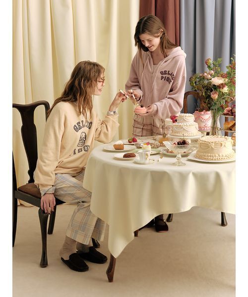 gelato pique（ジェラートピケ） パジャマ ルームウェア トラッド