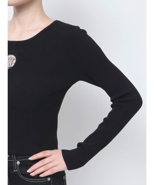 GYDA（ジェイダ） ニット セーター Symmetry GYDA MOLDクルーネック