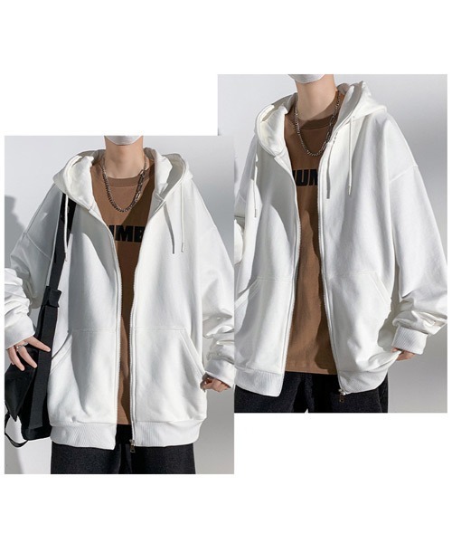 Ressaca（レサーカ） パーカー オーバーサイズフード付きスウェット