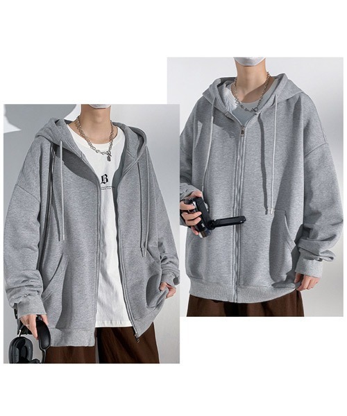 Ressaca（レサーカ） パーカー オーバーサイズフード付きスウェット