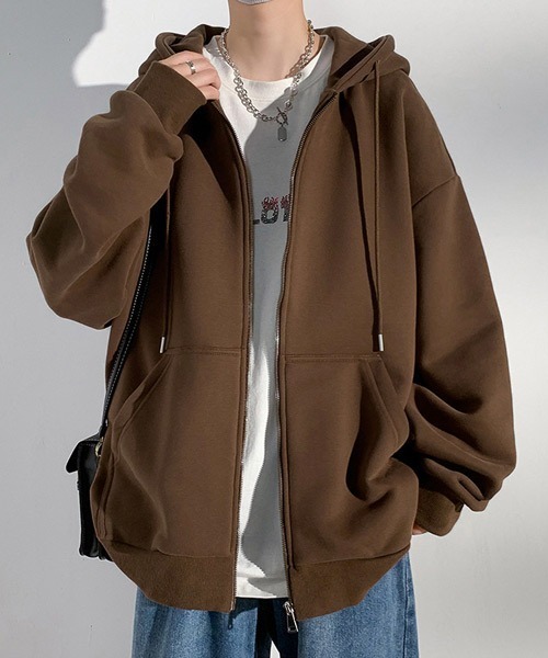 Ressaca（レサーカ） パーカー オーバーサイズフード付きスウェット