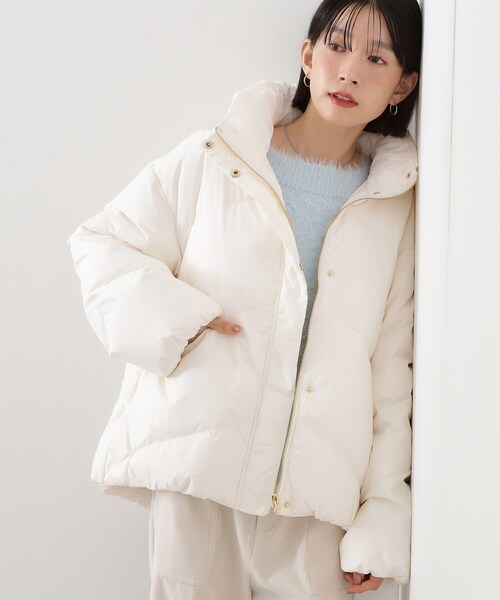 THE SHOP TK ダウンコート ダウンジャケット レディース : ZOZOTOWN