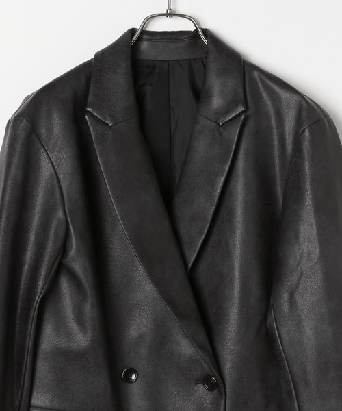 Heather（ヘザー） ジャケット テーラードジャケット 合成皮革
