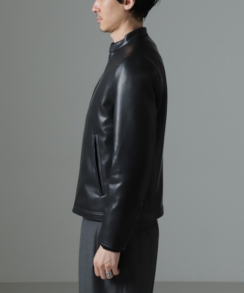 NANO universe（ナノ・ユニバース） ライダースジャケット M ブラック