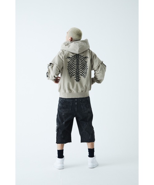 SUPPLIER（サプライヤー） パーカー フーディー｜Fire Bones Layered