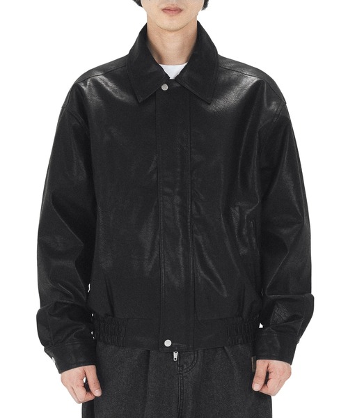 OY（オーワイ） 革ジャン ライダース BUTTERFLY VEGAN LEATHER JACKT