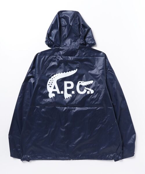 LACOSTE（ラコステ） パーカー 「Lacoste x A.P.C.」 撥水ナイロン