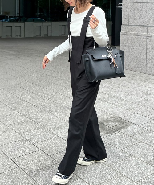 I-SOOK（アイスー） サロペット オーバーオール ベルトデザイン