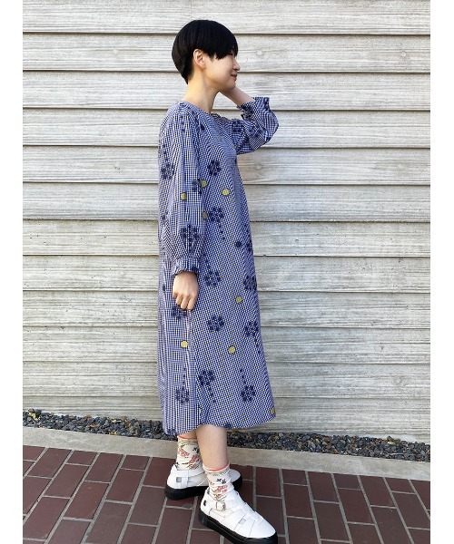 SUPER HAKKA（スーパーハッカ） ワンピース コットンポリエステル