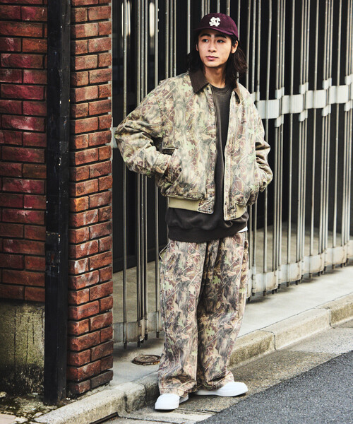 NAUTICA（ノーティカ） ブルゾン アウター カモ柄ボンバージャケット