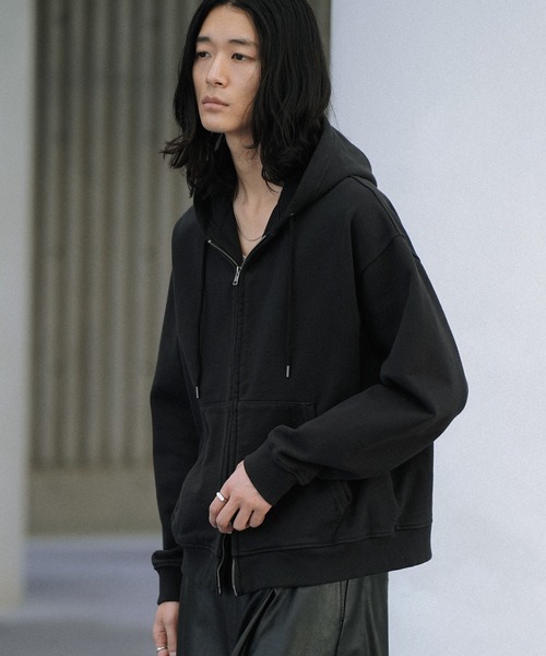 WYM LIDNM パーカー HEAVY OZ DOUBLE ZIP PARKA メンズ レディース
