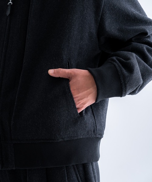 SINSS ブルゾン アウター Tweed short blouson / ツイードショート