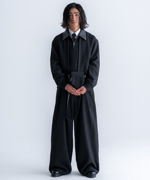 SINSS ブルゾン アウター Tweed short blouson / ツイードショート