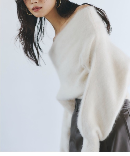 anuans（アニュアンス） ニット セーター ラクーンフォックス