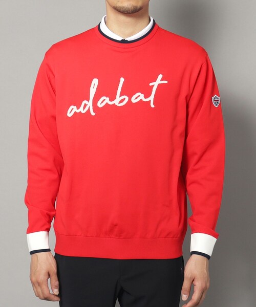 adabat（アダバット） セーター ニット 「新レーベル ADABAT NAVY