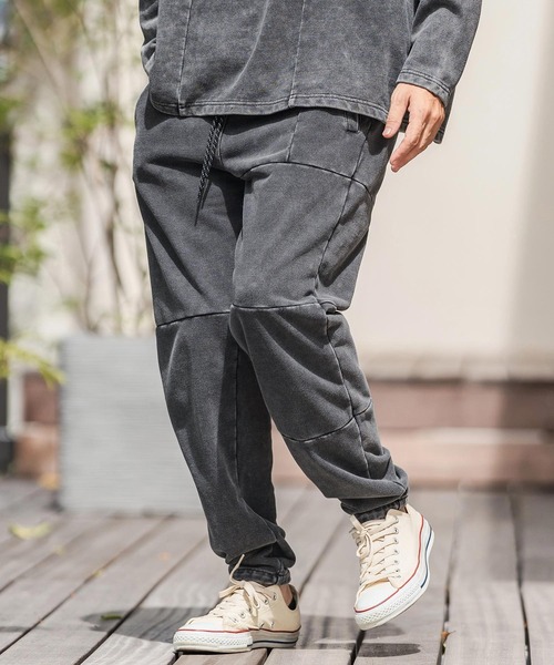 CAMBIO（カンビオ） スウェットパンツ ジャージ mp12807-インディゴ裏