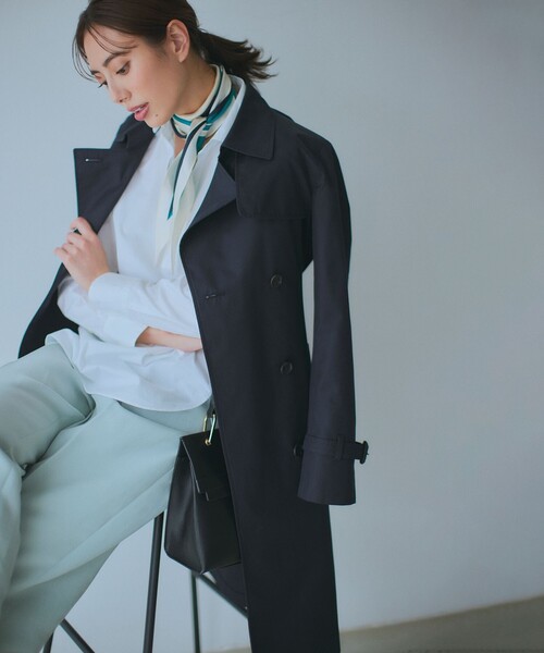 23区（ニジュウサンク） トレンチコート コート コットンポリエステル