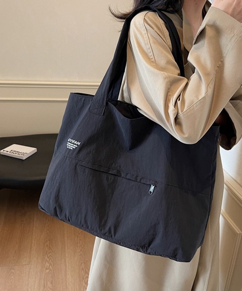 c.u.l トートバッグ A4収納 大容量 ナイロン トートバッグ cula1306