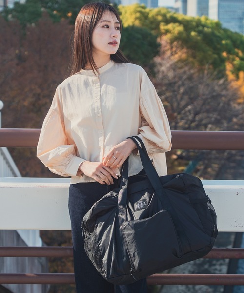 KiU（キウ） ボストンバッグ 軽量パッカブルトラベルバッグ（30L