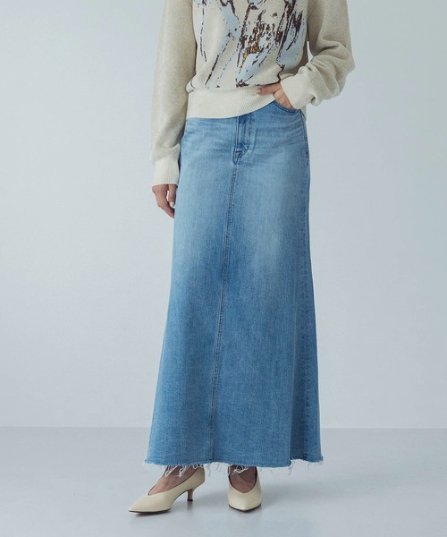 YANUK（ヤヌーク） スカート デニム YANUK / maxi A-line skirt(マキシ