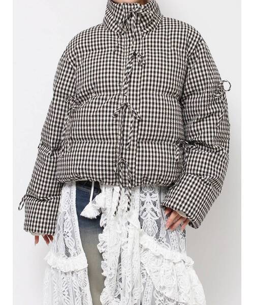 merry jenny（メリージェニー） ダウンコート ダウンジャケット ribbon