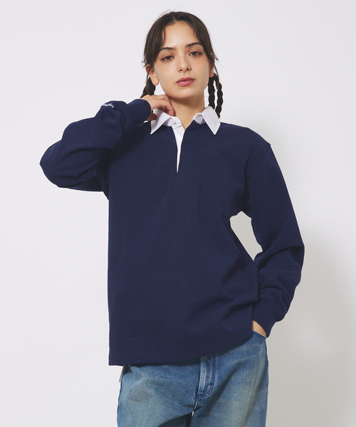 UMBRO アンブロ ラグビー フランス代表 ラガーシャツ ロングスリーブ